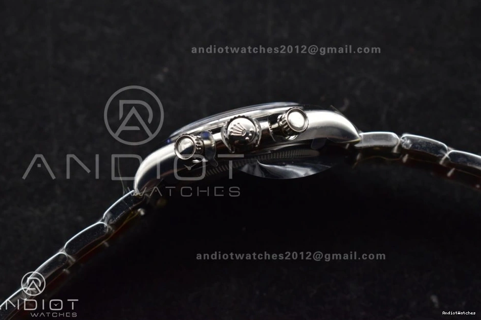 Best Dial SS Clean Markers Comfortable 1:1 Daytona Edition SS on Clone Bracelet Asian 785 904L Ice 904L Super Sticks Blue 126506 0331